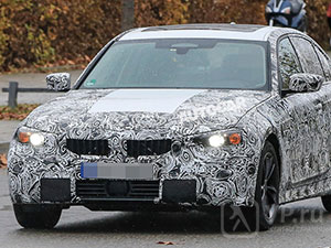 Новое поколение BMW 3-й серии продолжает тесты