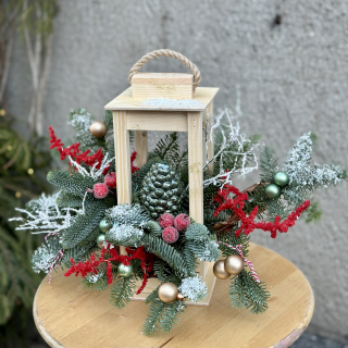 Новогодний живой фонарик!