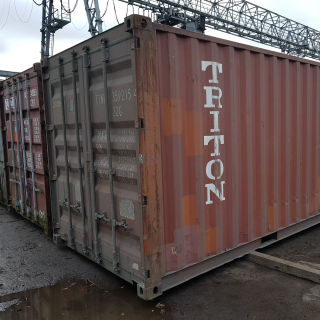 Контейнер 20 футов — купить морской контейнер в СПб с доставкой