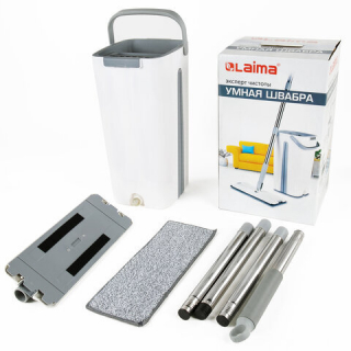 Швабра с отжимом и ведром