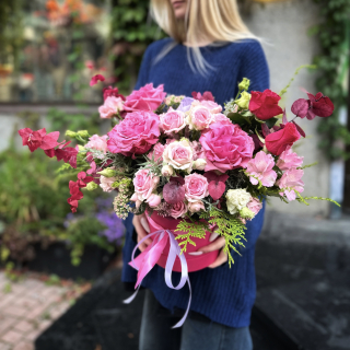 Акция на готовые букеты