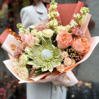 Скидка на готовый букет